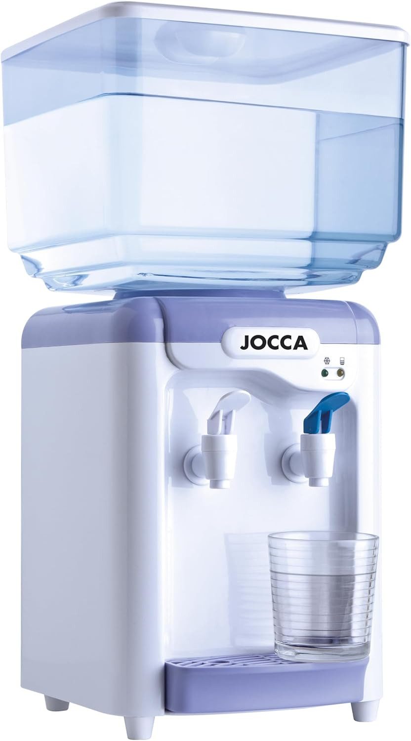 Jocca Getränkespender Wasserspender 7 Liter Tank mit Kühlfunktion (10-15°C) BPA-frei, 7L Tank, 10-15°C Kühlung, BPA-frei, mobil, inkl. Abtropfschale