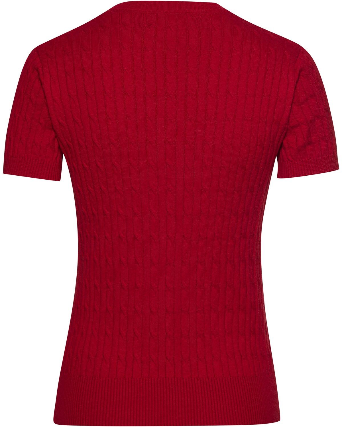 Brigitte von Schönfels Strickpullover Kurzarm-Pullover