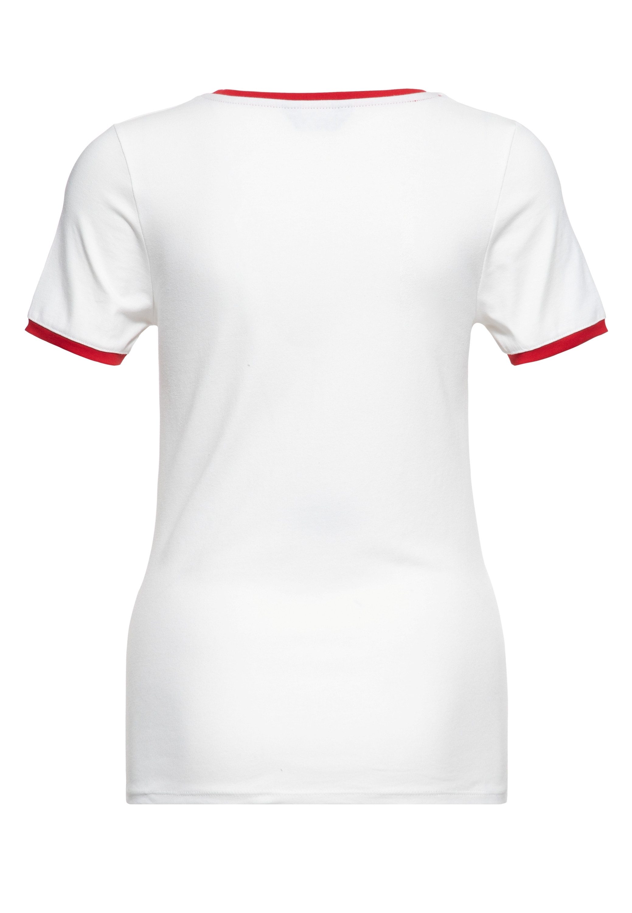 QueenKerosin Print-Shirt Real Romance (1-tlg) mit günstig online kaufen
