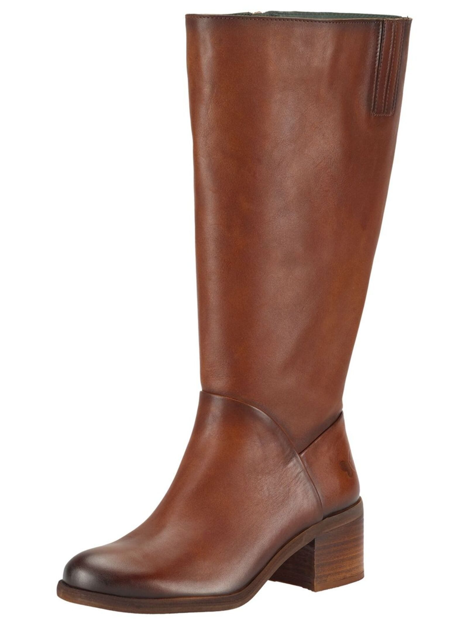 Felmini Wide Fit Stiefel Leder . Bikerboots