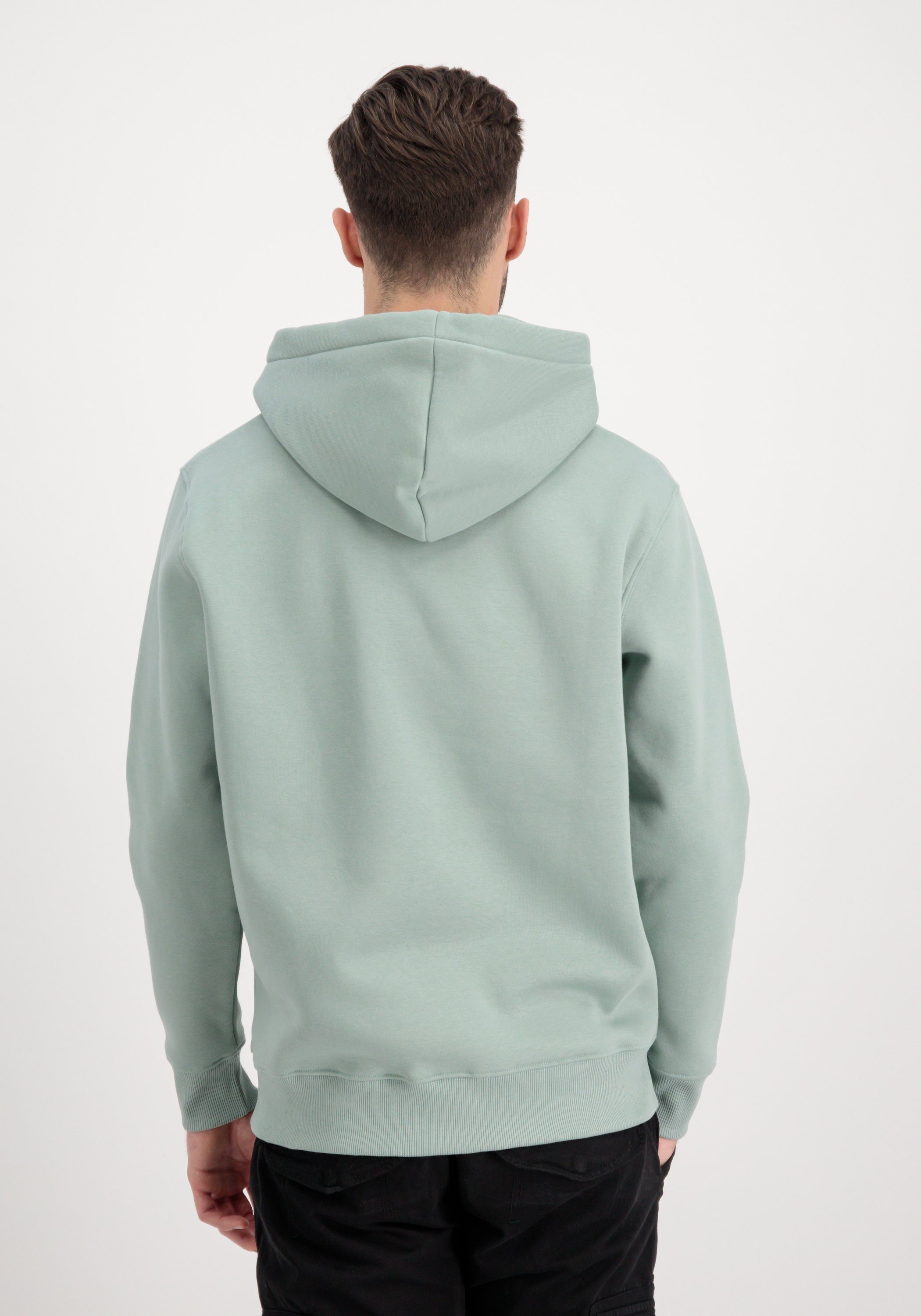 Alpha Industries Hoodie Alpha Industries Men - Hoodies Basic Hoody Rubber dusty green