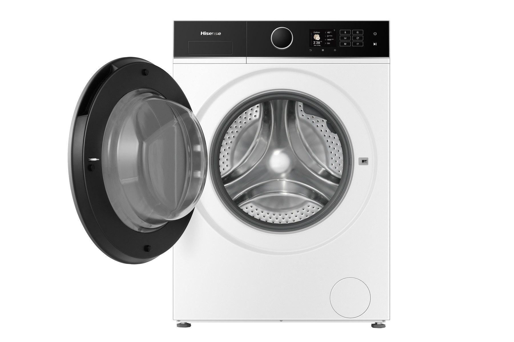 Hisense Waschtrockner 5i Serie WD5I1045BWQ, 10,5 kg, 6 kg, 1400 U/min, Waschen & Trocknen in 49 min.