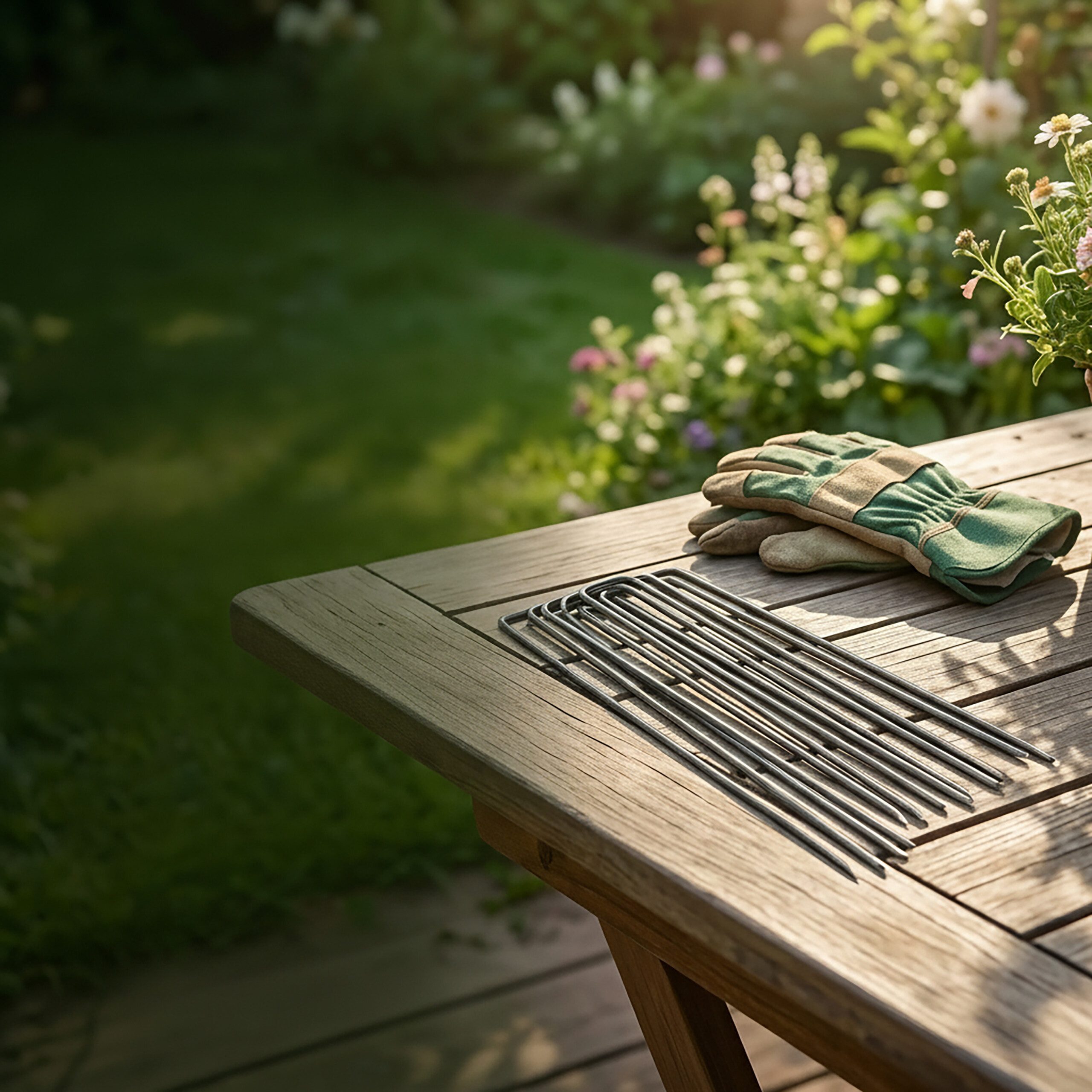 relaxdays Bodenanker Bodenanker verzinkt 25er Set