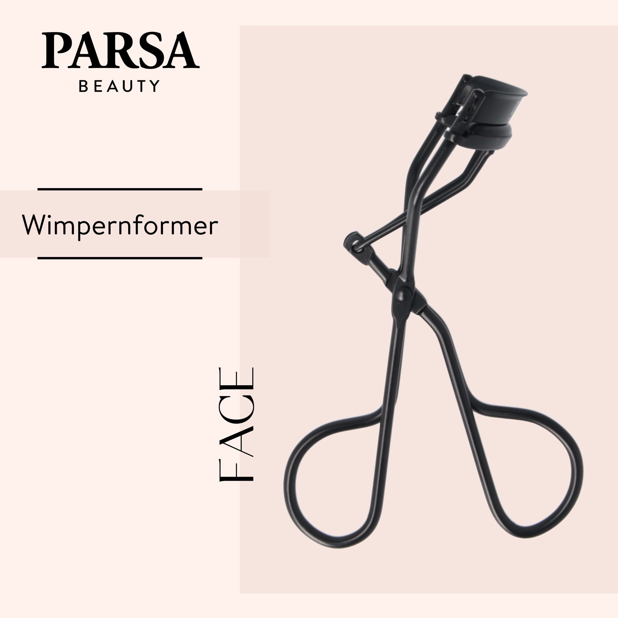 PARSA Beauty Wimpernkamm PARSA Beauty ESSENTIAL Wimpernformer Augen Wimpernzange Curl