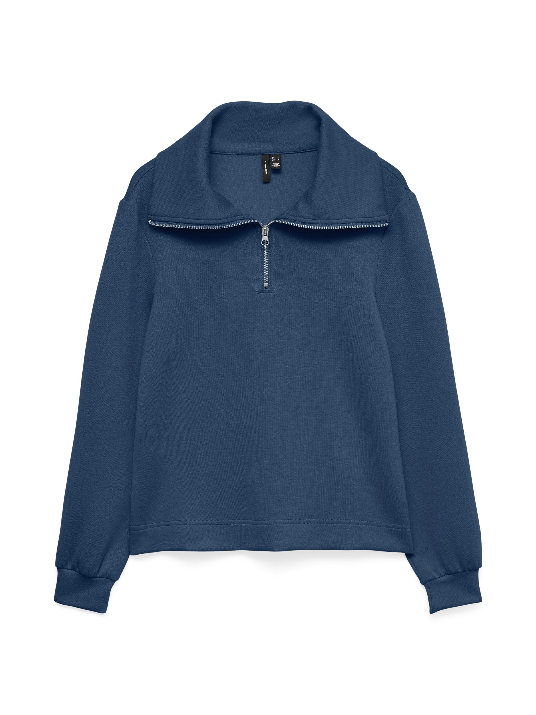 Vero Moda Blusentop VMHALI LS HALF ZIP TOP JRS GA BOO