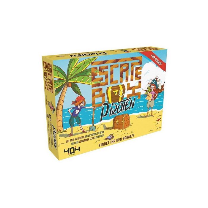 404 OnBoard Spiel OBOD0001 - Escape Box: Piraten Brettspiel für 2-5...