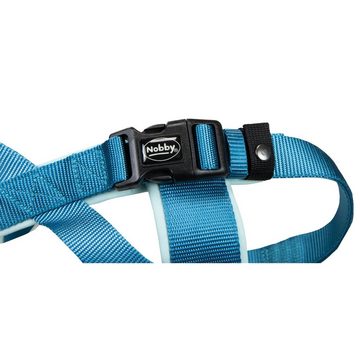 Nobby Norwegergeschirr Hundegeschirr Classic Preno - viele Farben, Nylon mit Neopren, Mit Griff