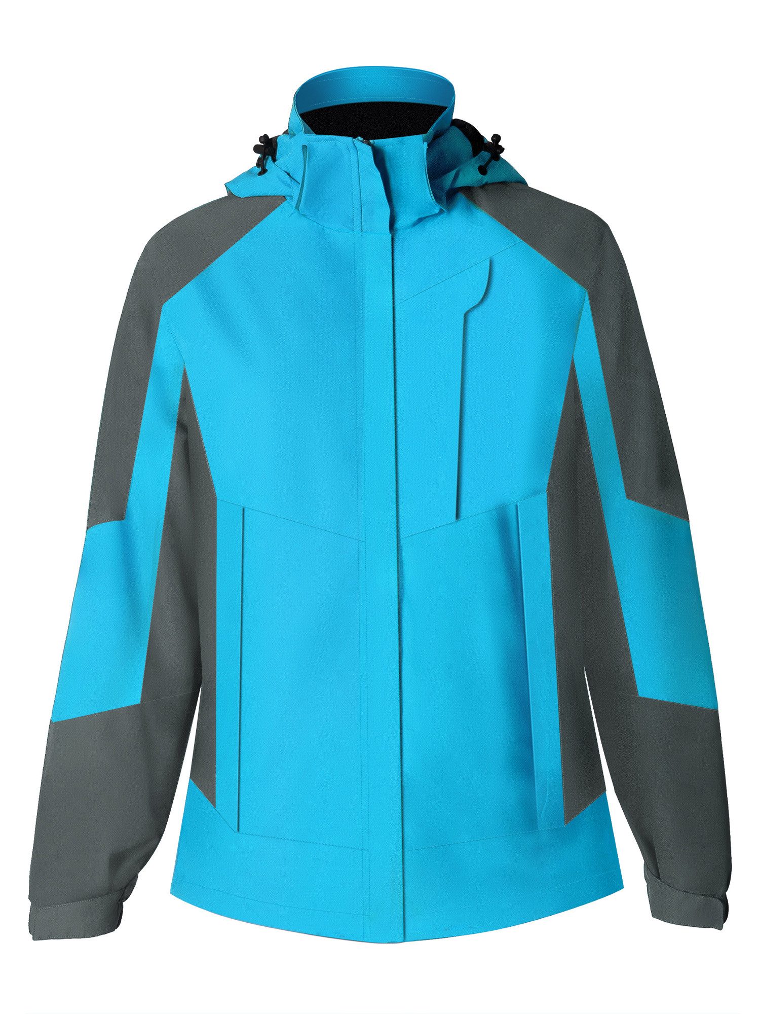 ATLASLAVA Softshelljacke Damen, wasserdichte Wander‑ und Regenjacke (1-St) Winddichte Outdoor Jacke für Wandern und Alltag