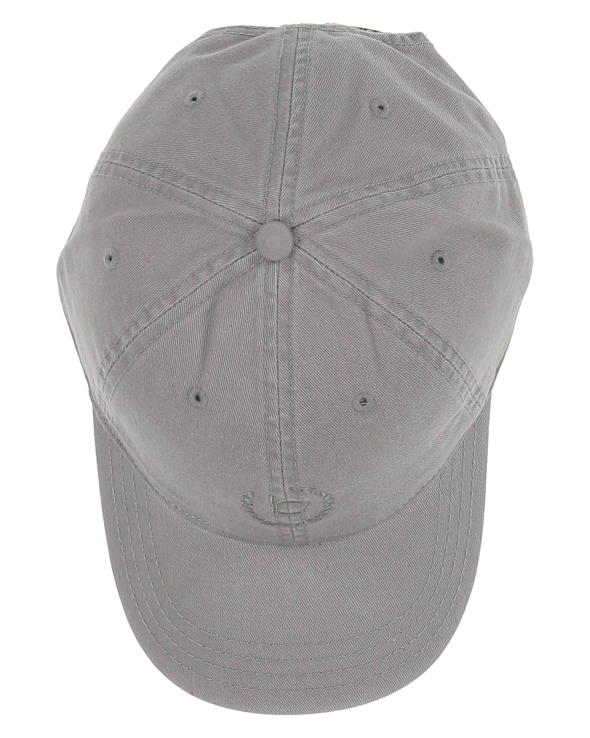 bugatti Baseball Basecap (1-St) silver Cap Baumwolle