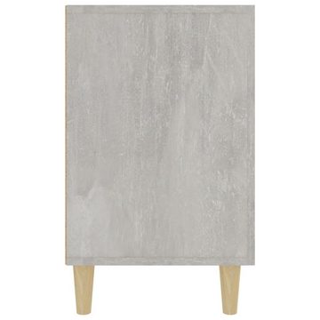 möbelando Sideboard Torres (BxHxT: 100x60x36 cm), in Betongrau mit 2 Schubladen und 2 Türen