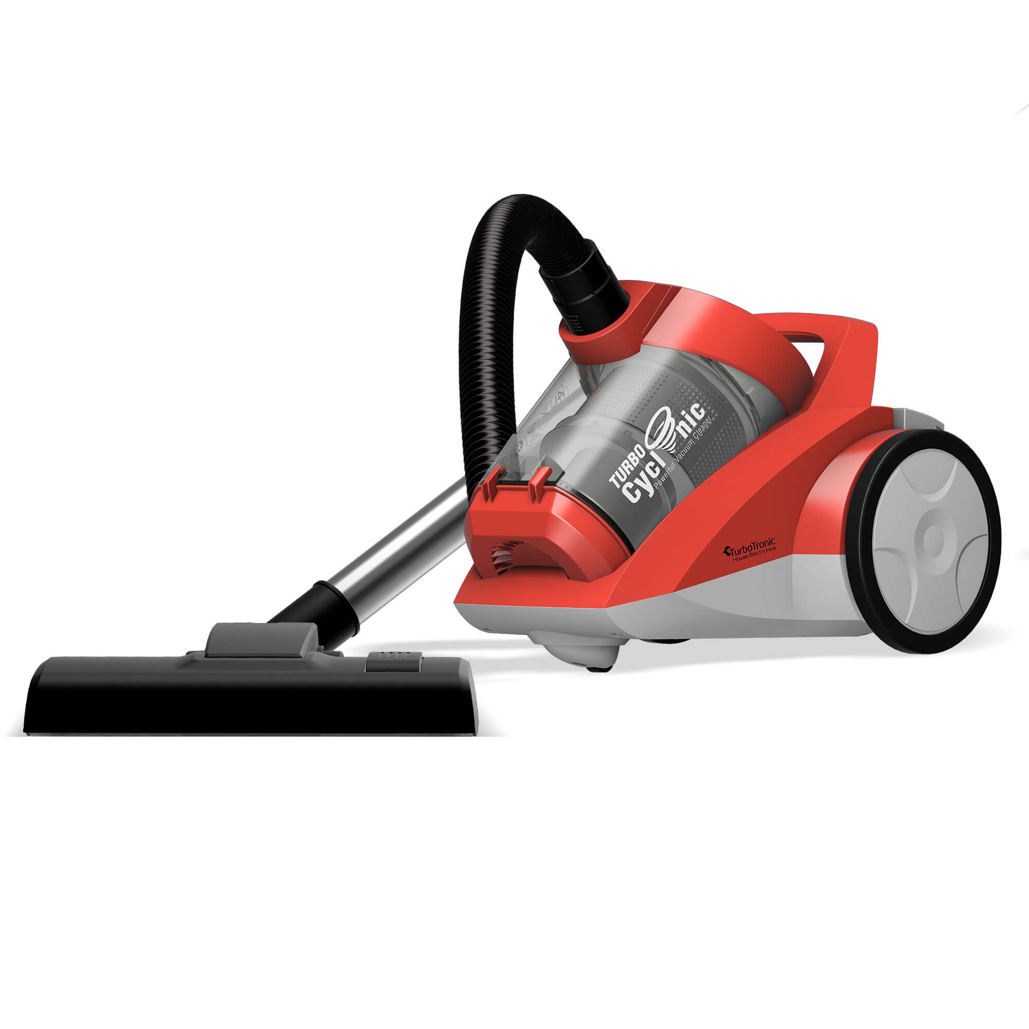 TurboTronic by Z-Line Пылесосы brachiale 22kPa Saugkraft 900W ohne Beutel kleiner Trockensauger, 900 W, Beutellos, für Parkett, Tierhaare & Hundehaare, beutellos Пылесосы