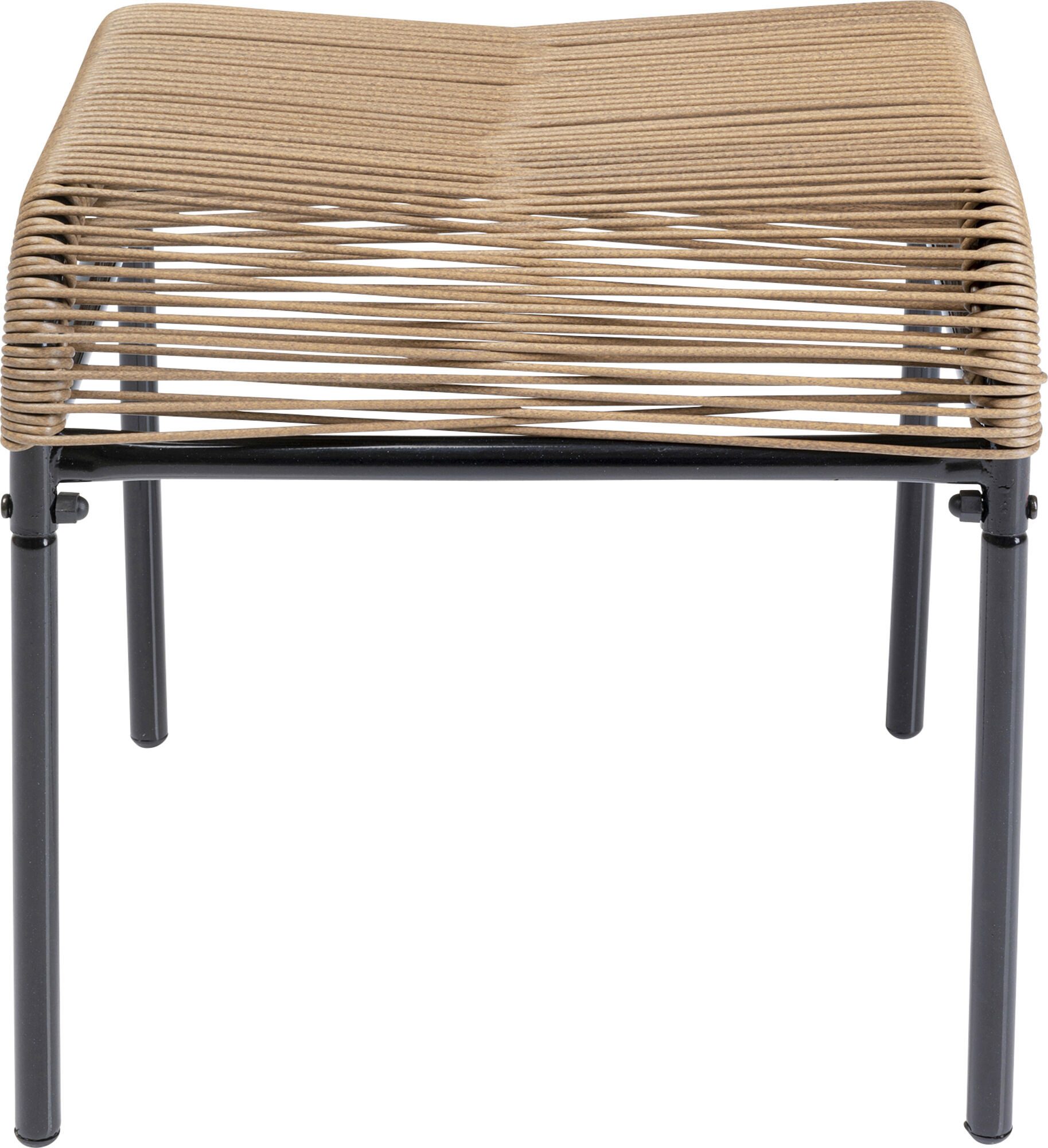 Kare Design Gartenlounge-Hocker Hocker Acapulco Natur günstig online kaufen