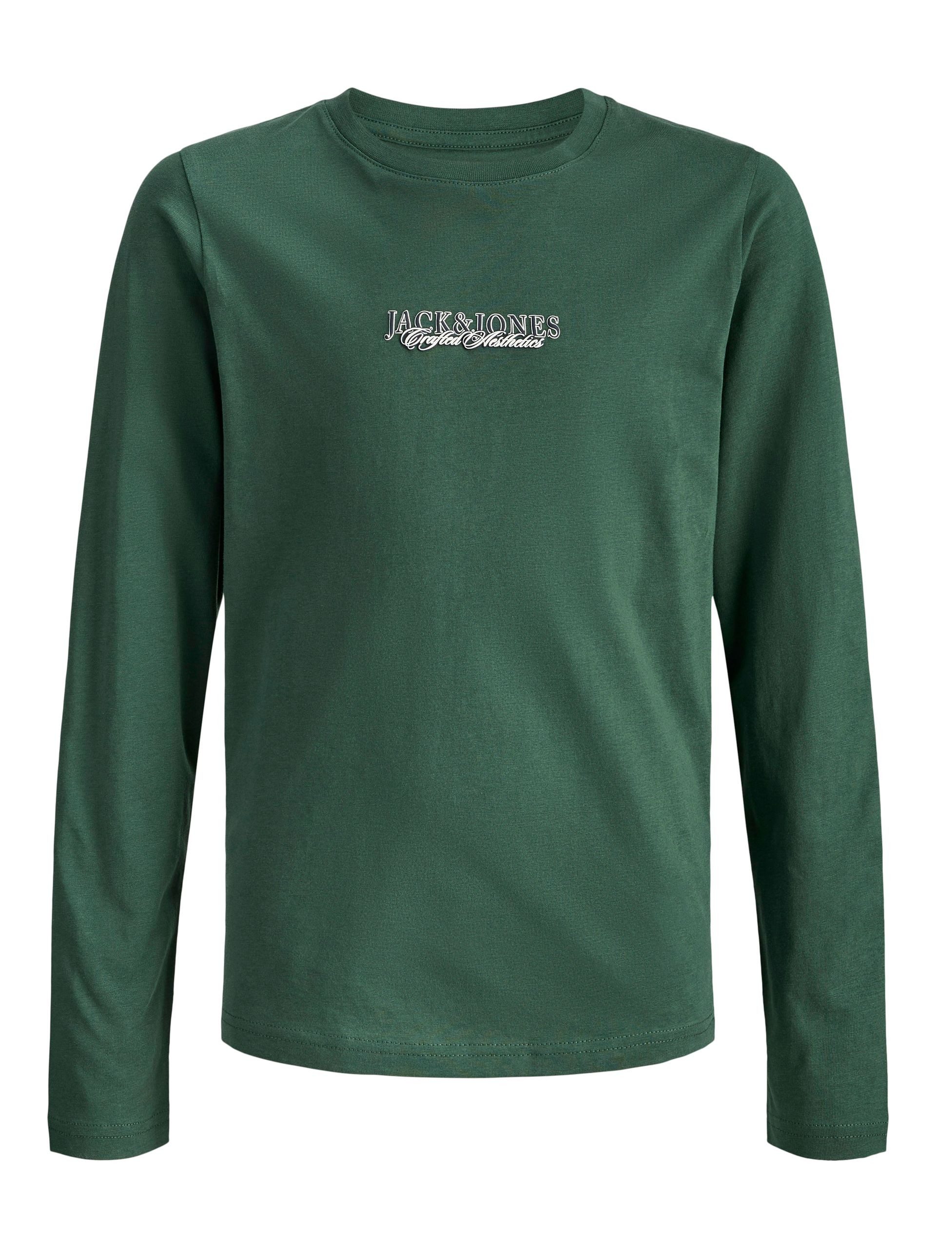 Jack & Jones Junior Langarmshirt JORBLEECKER MINIMAL TEE LS CREW NECK MNI