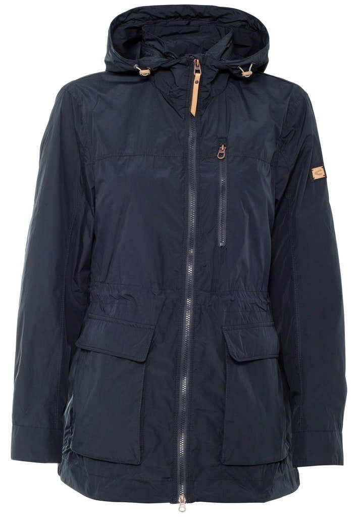 Camel Active Damen Cropped Pufferjacke – Aus Recyceltem Polyester, Wasserabweisend, Winddicht