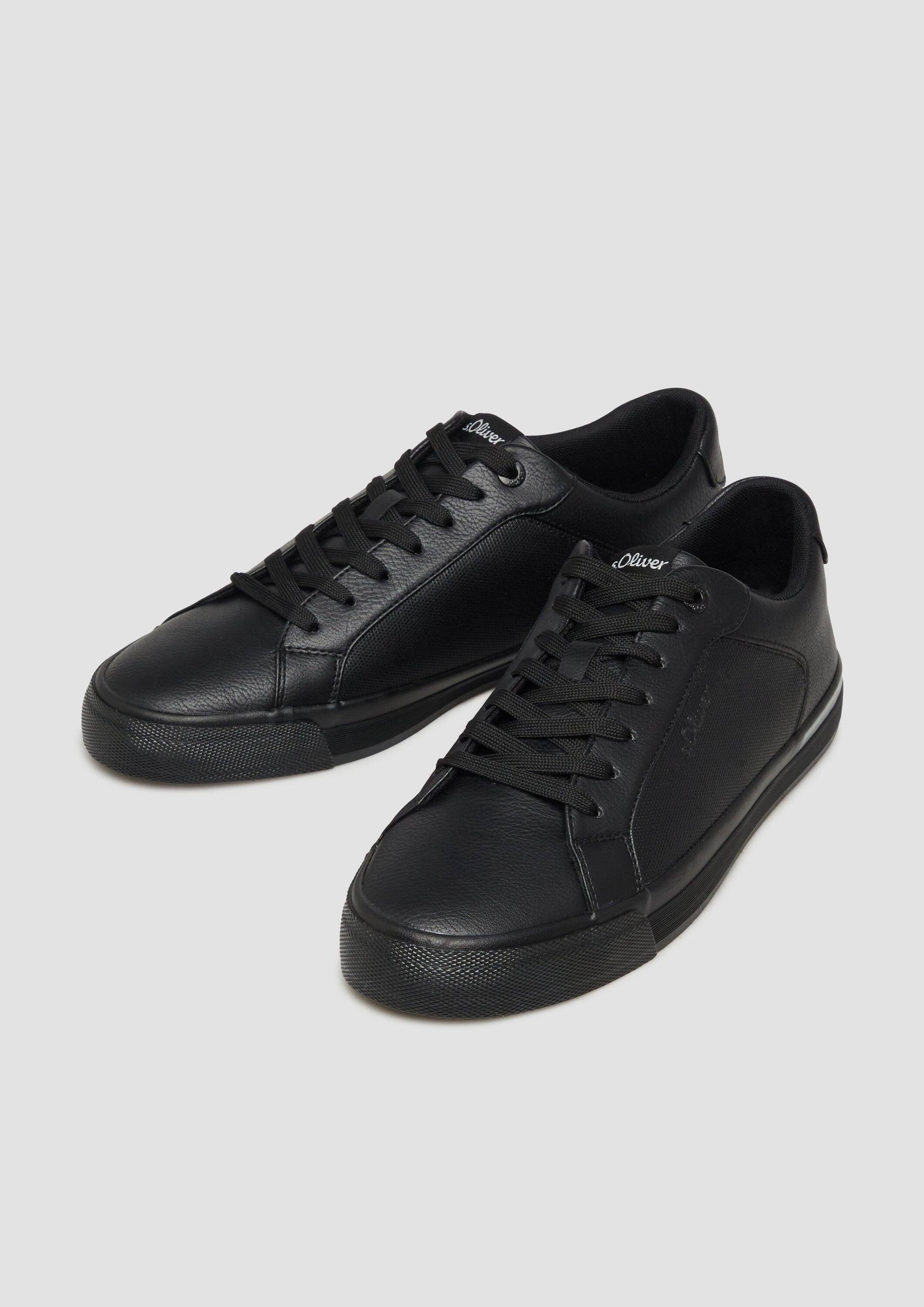s.Oliver Sneakers Sneaker Sneaker in Leder-Optik