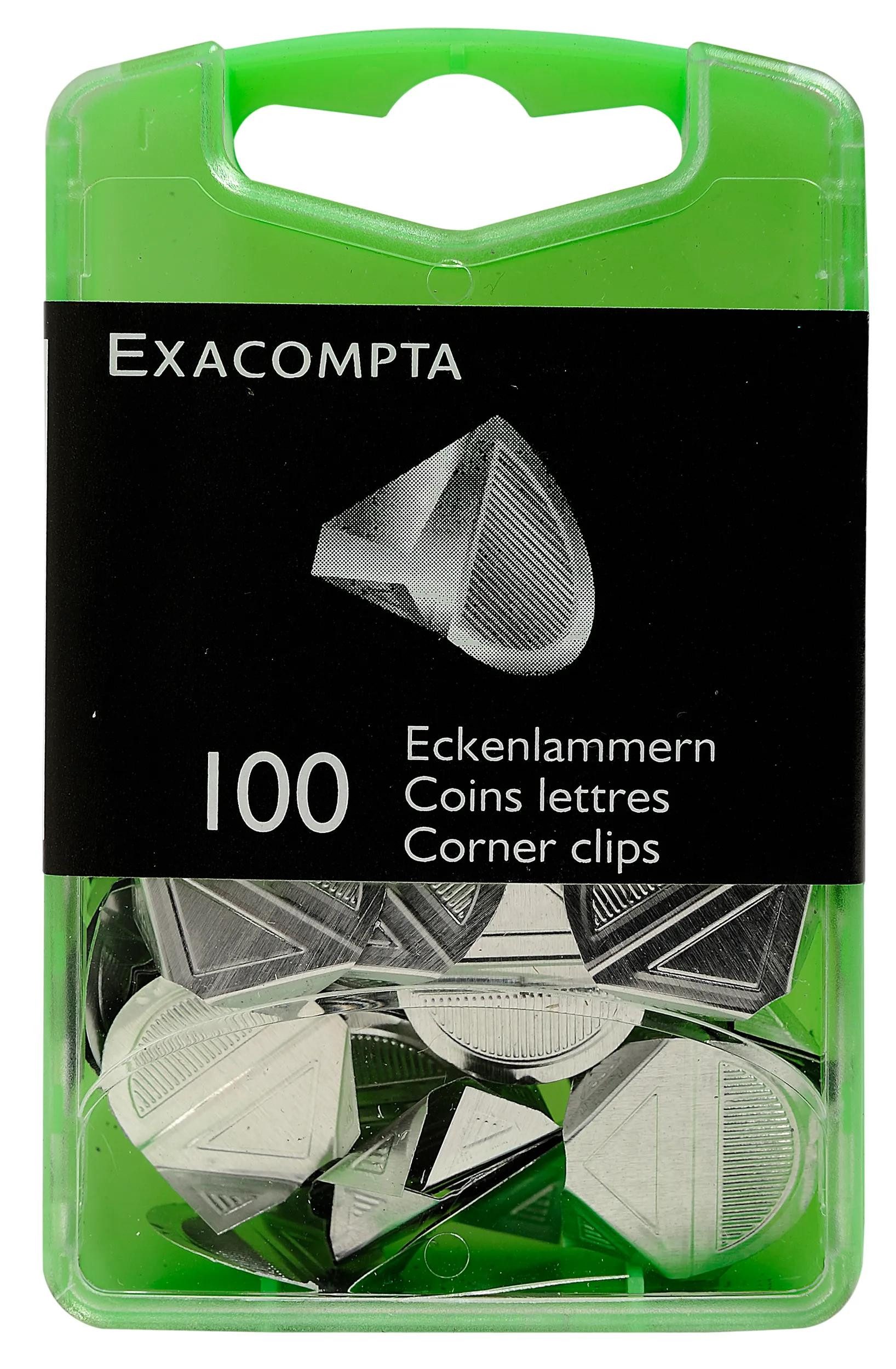 Magnet 5x Box mit 100 Stück Briefecken - Silber - 14763E