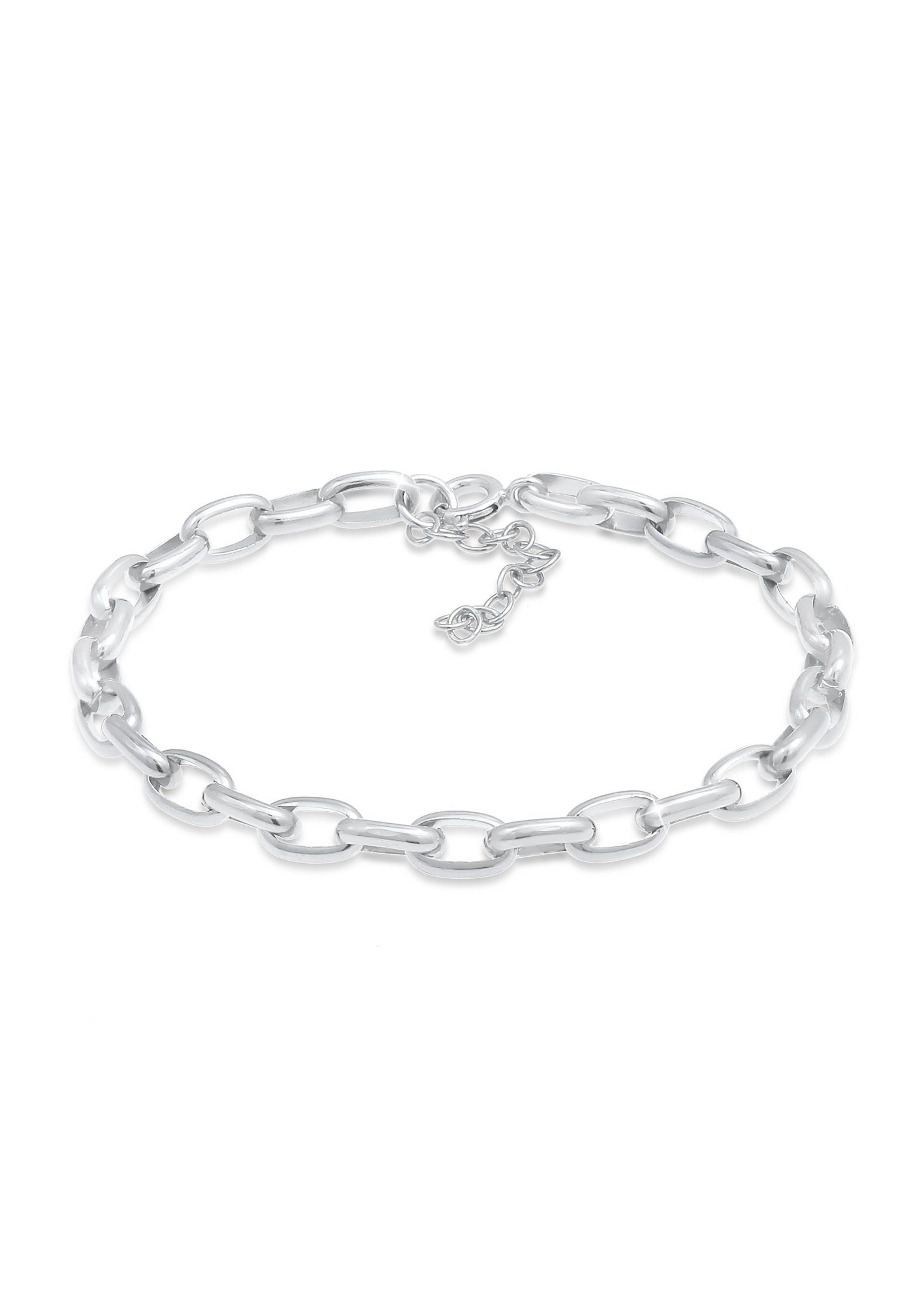Nenalina Gliederarmband »Charm Armband Glieder Oval Basic 925 Silber«  online kaufen | OTTO