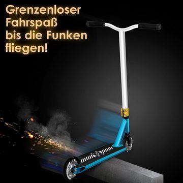 KESSER Scooter, Stunt Scooter X-Limit-Pro 360° Lenkung Funscooter Stuntscooter