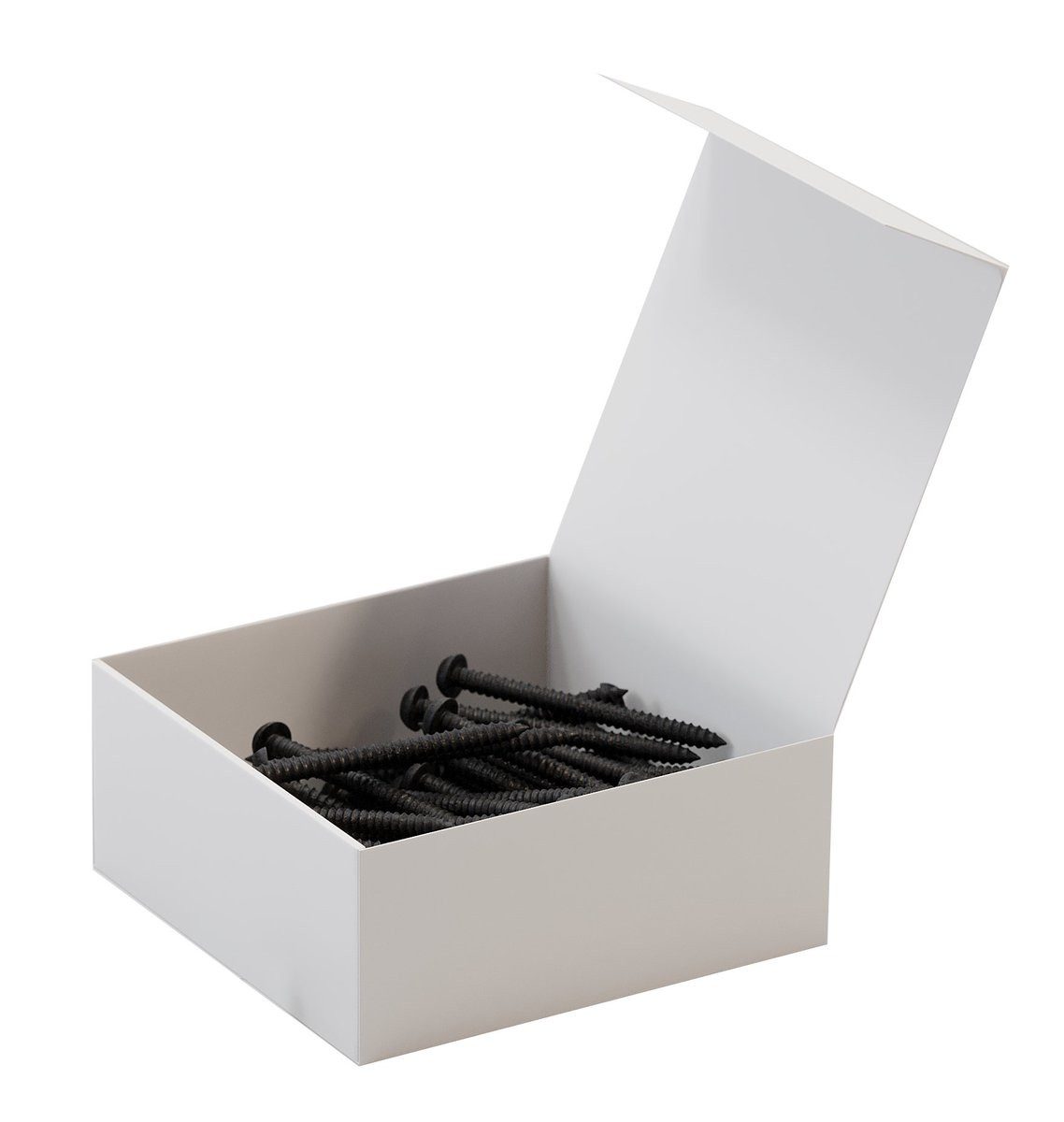 Samona Gewindebolzen Befestigungsbolzen für Akustikplatten, 50 Stk., schwarz