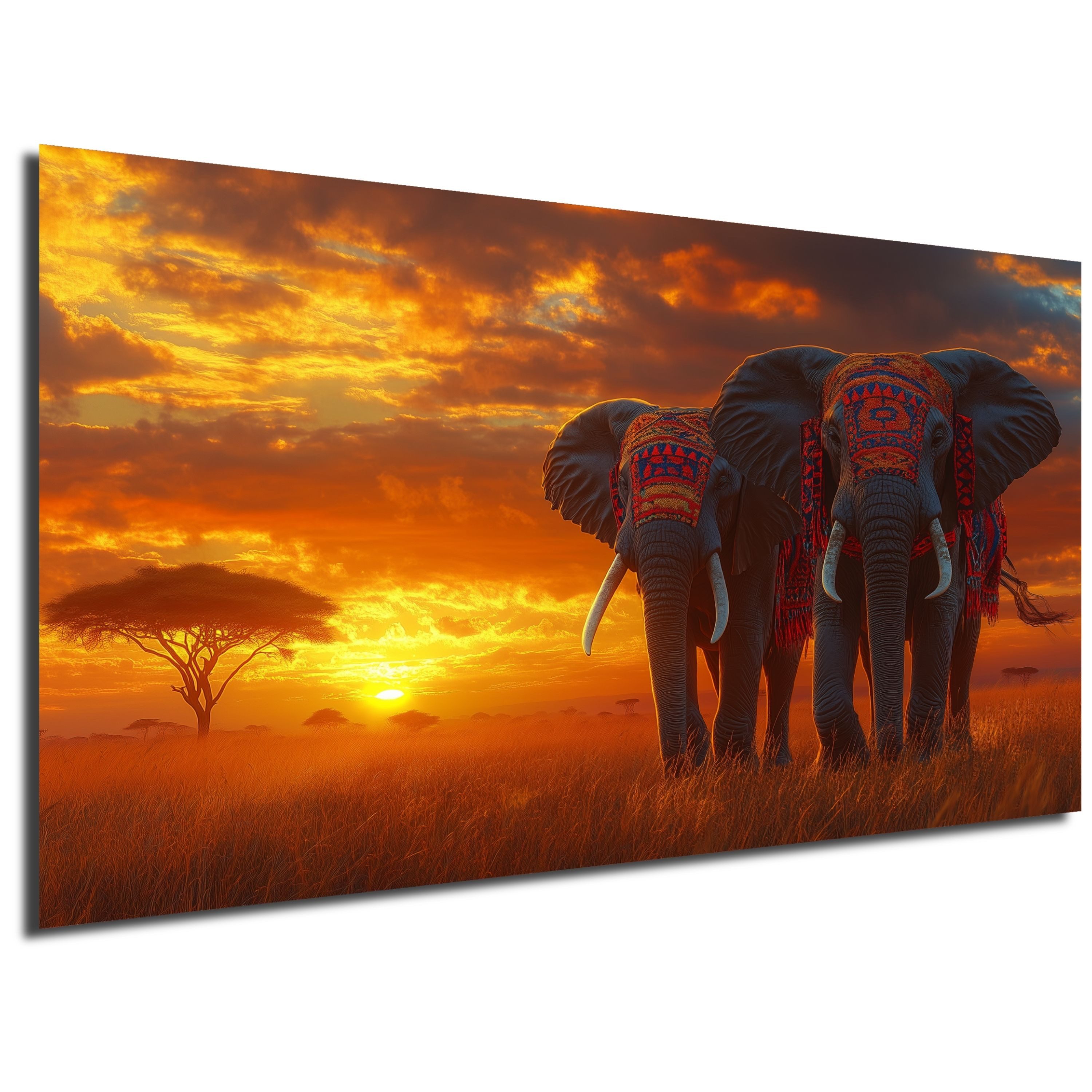 DARO Design Leinwandbild Modern Abstrakt Wandbilder XXL Wandbild Wand Deko günstig online kaufen