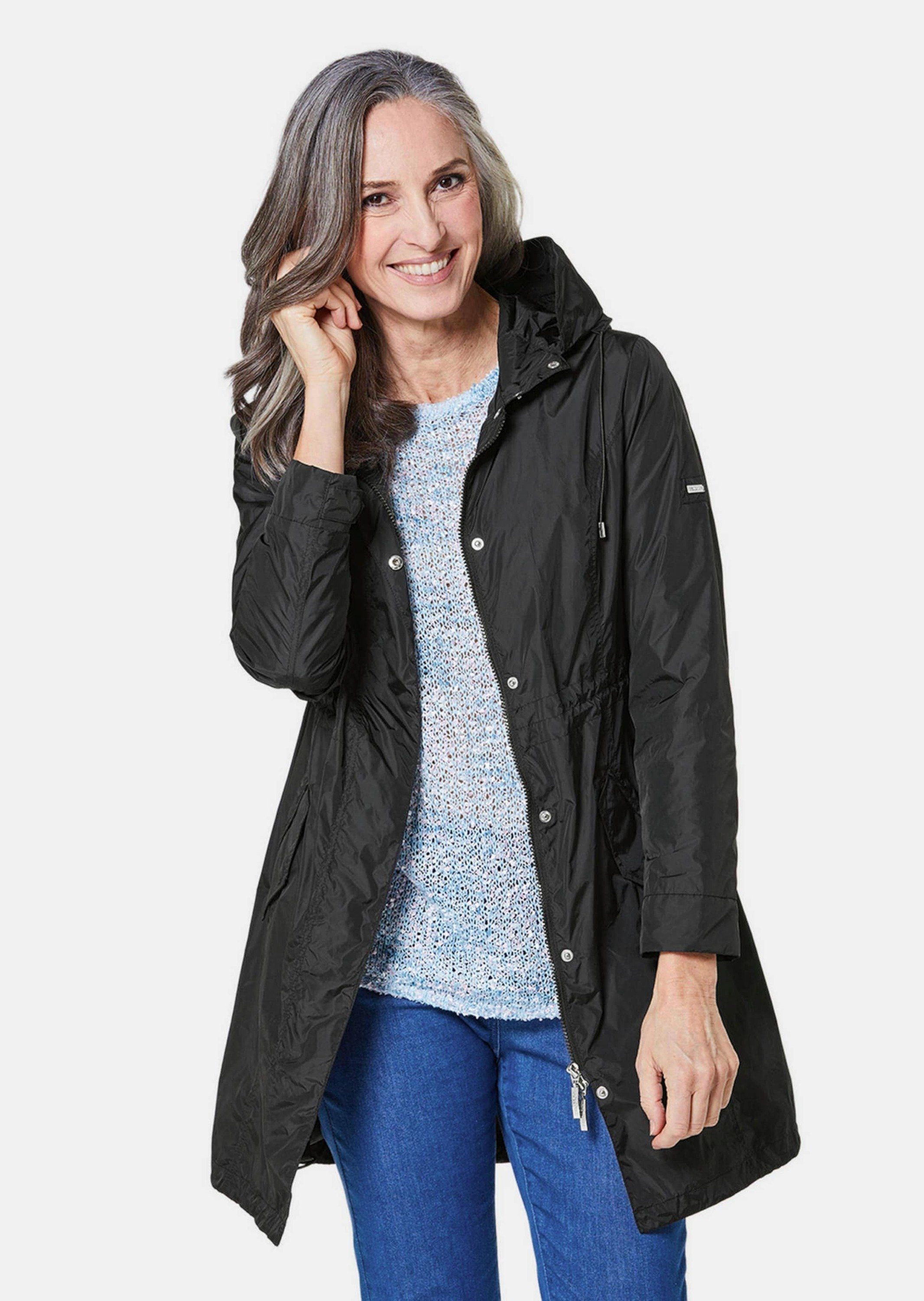GOLDNER Outdoorjacke Trendiger leichter Regen Parka günstig online kaufen