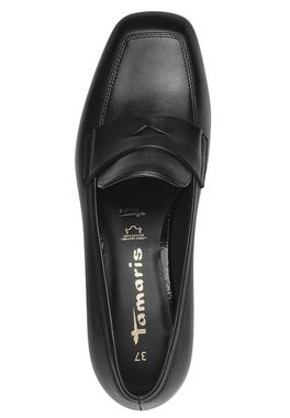 Tamaris 1-24309-42 003 Black Leather Slipper