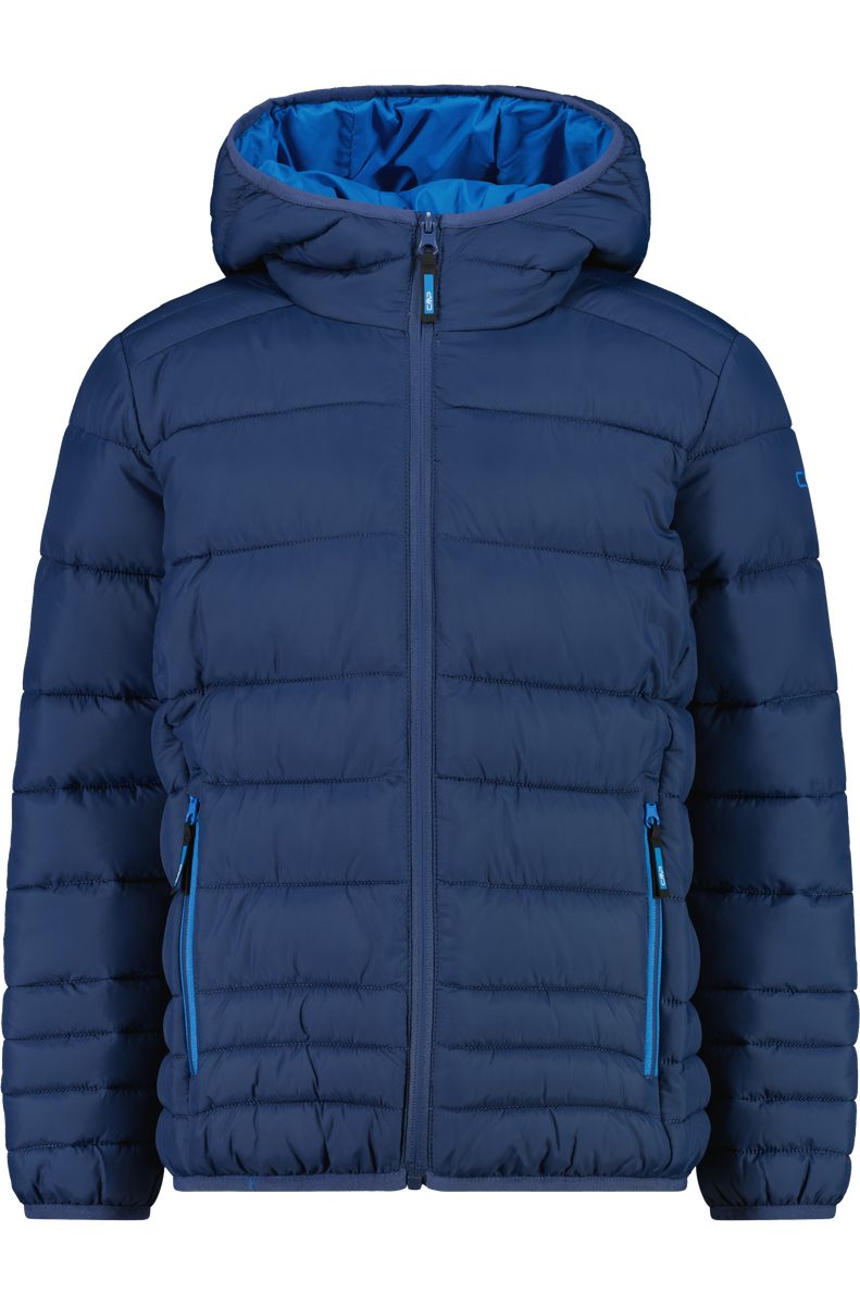 CMP Steppjacke KID JACKET FIX HOOD mit Kapuze, winddicht, wasserabweisend, aus Polyester
