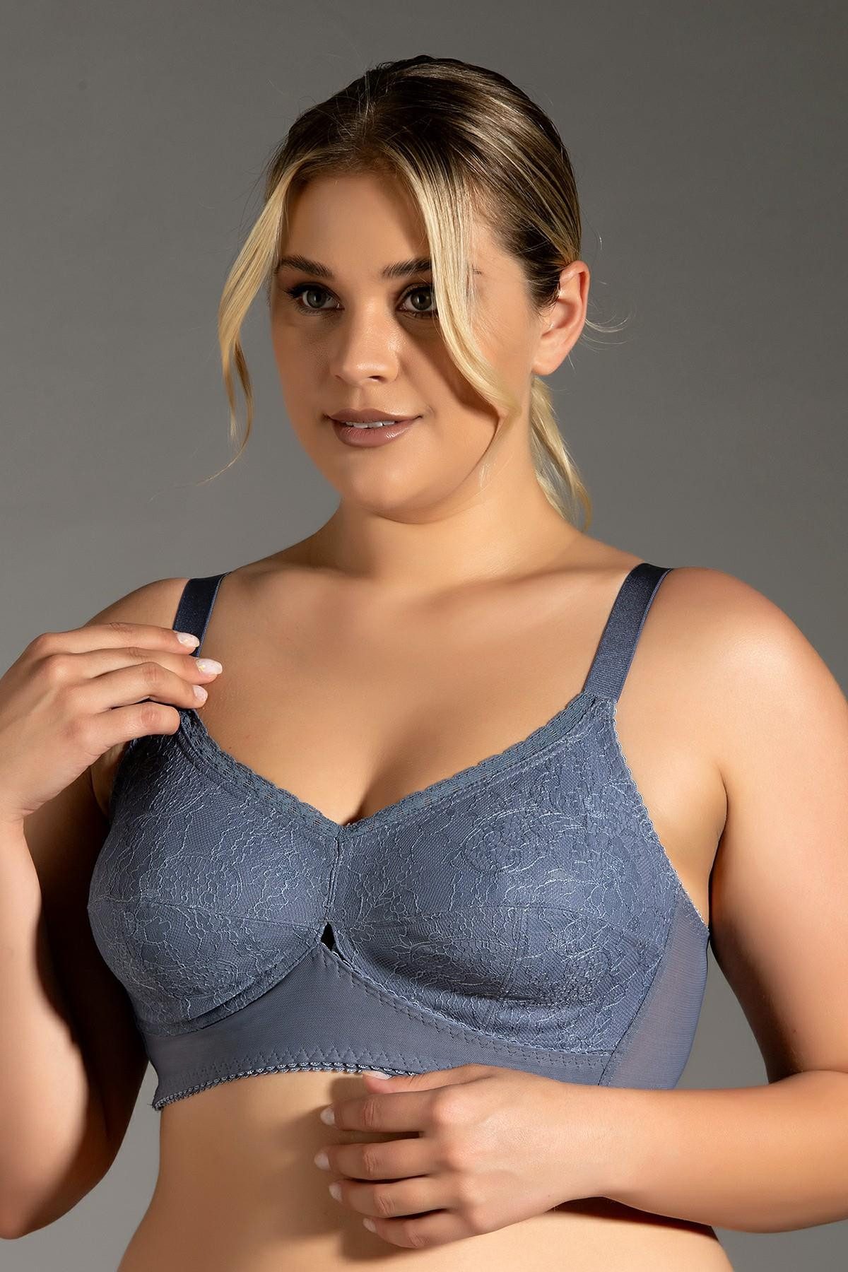 C&CITY Schalen-BH Tüll-Detail Minimizer-BH