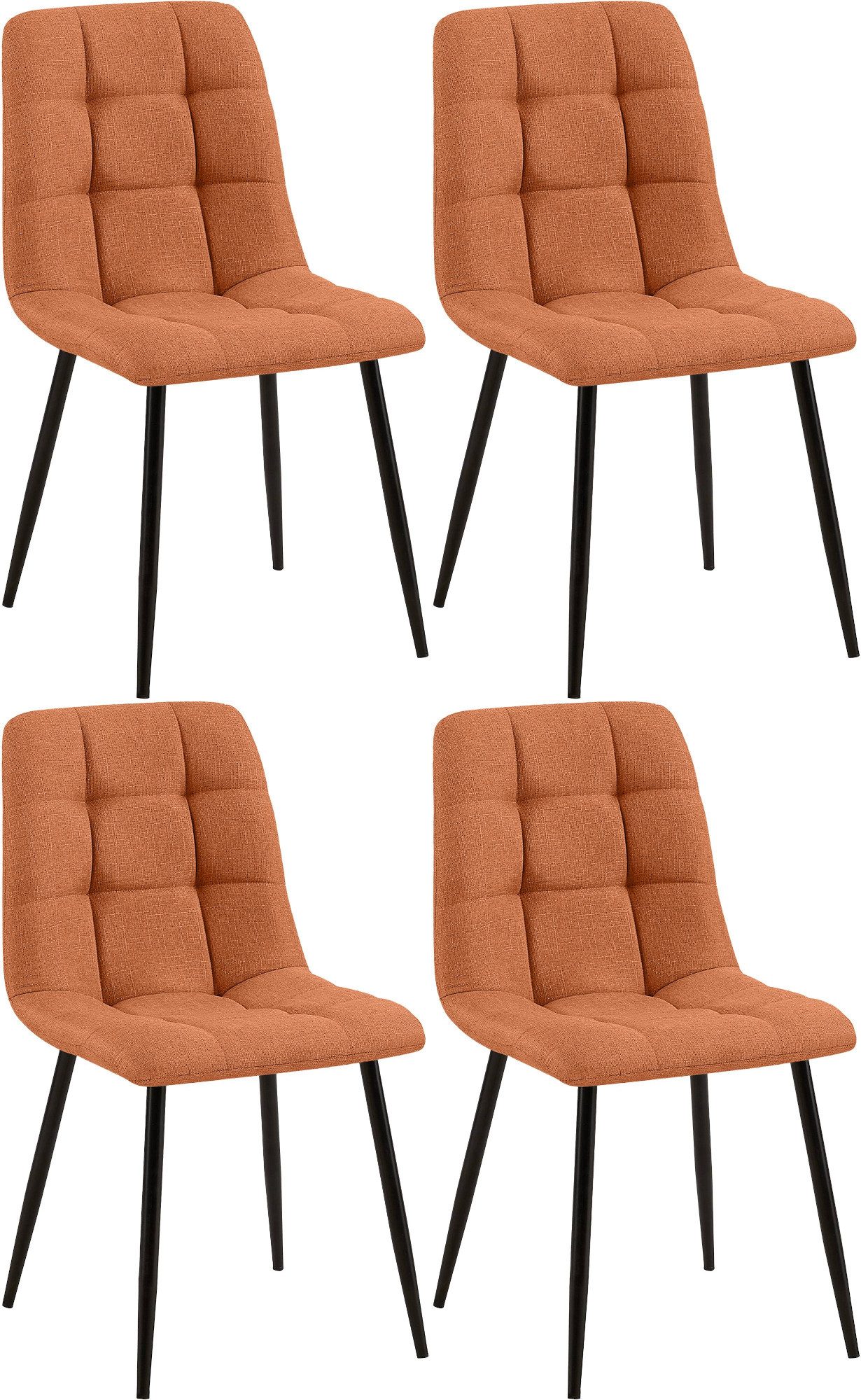 CLP Esszimmerstuhl Tilde (4er Set, 4 St), mit Rückenlehne, bis 150 kg