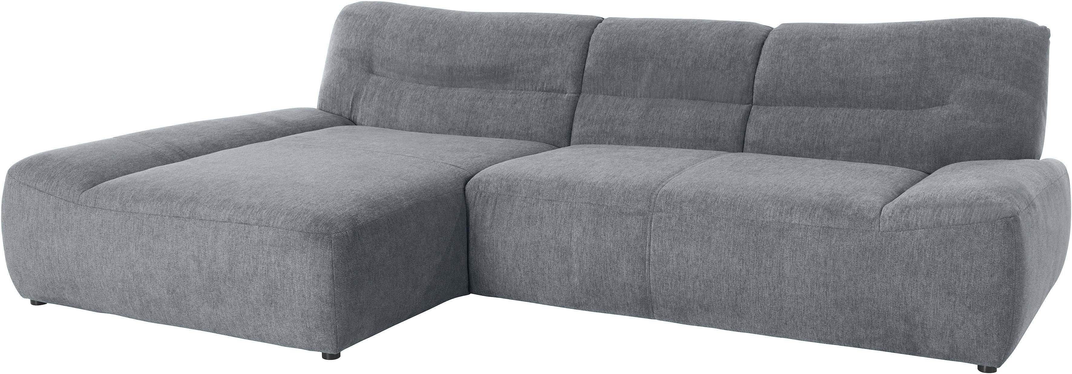 DOMO collection Ecksofa "Cesena moderne Polsterecke mit flachen Armlehnen, günstig online kaufen