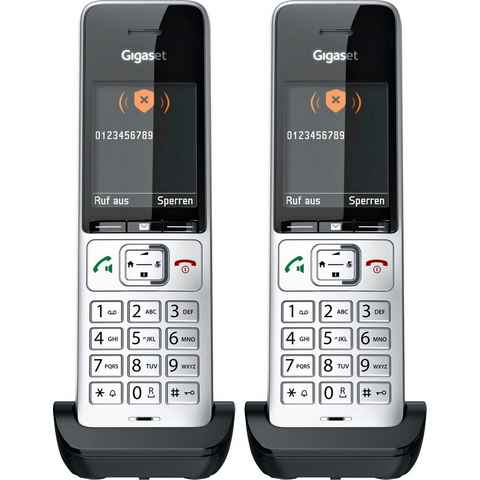 Gigaset COMFORT 500HX duo Schnurloses DECT-Telefon (Mobilteile: 2)