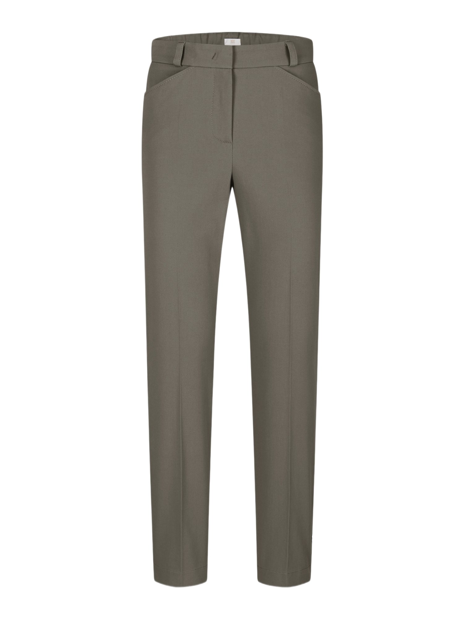 Riani Stoffhose grau, Casual, Baumwolle, Unifarben, Slim Fit, Mittel