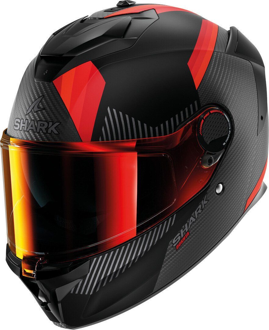 Shark Motorradhelm Spartan GT Pro Dokhta Carbon Helm, Vorbereitet Für Kommunikationssystem,notfallsystem-polsterung (eq