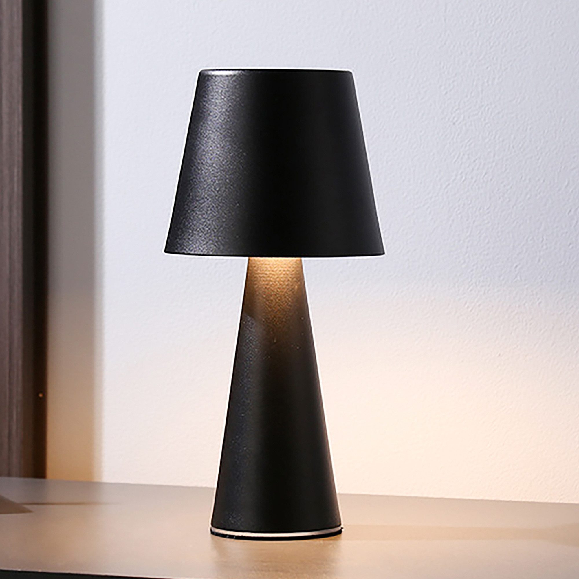 Luckice LED Nachttischlampe LED Akku Tischleuchte Dimmbare,Kabellose Tischl günstig online kaufen