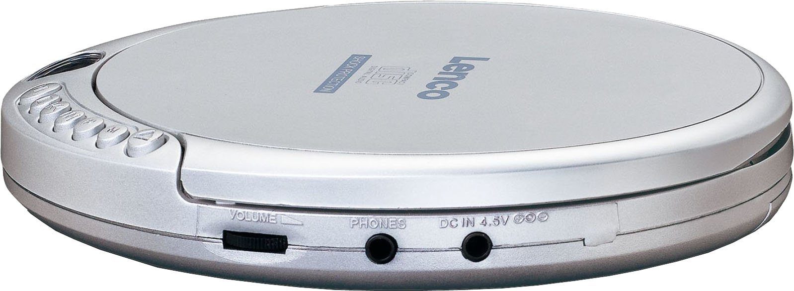 Lenco CD-201Sl Silber (Anti-Schock-Funktion) CD-Player