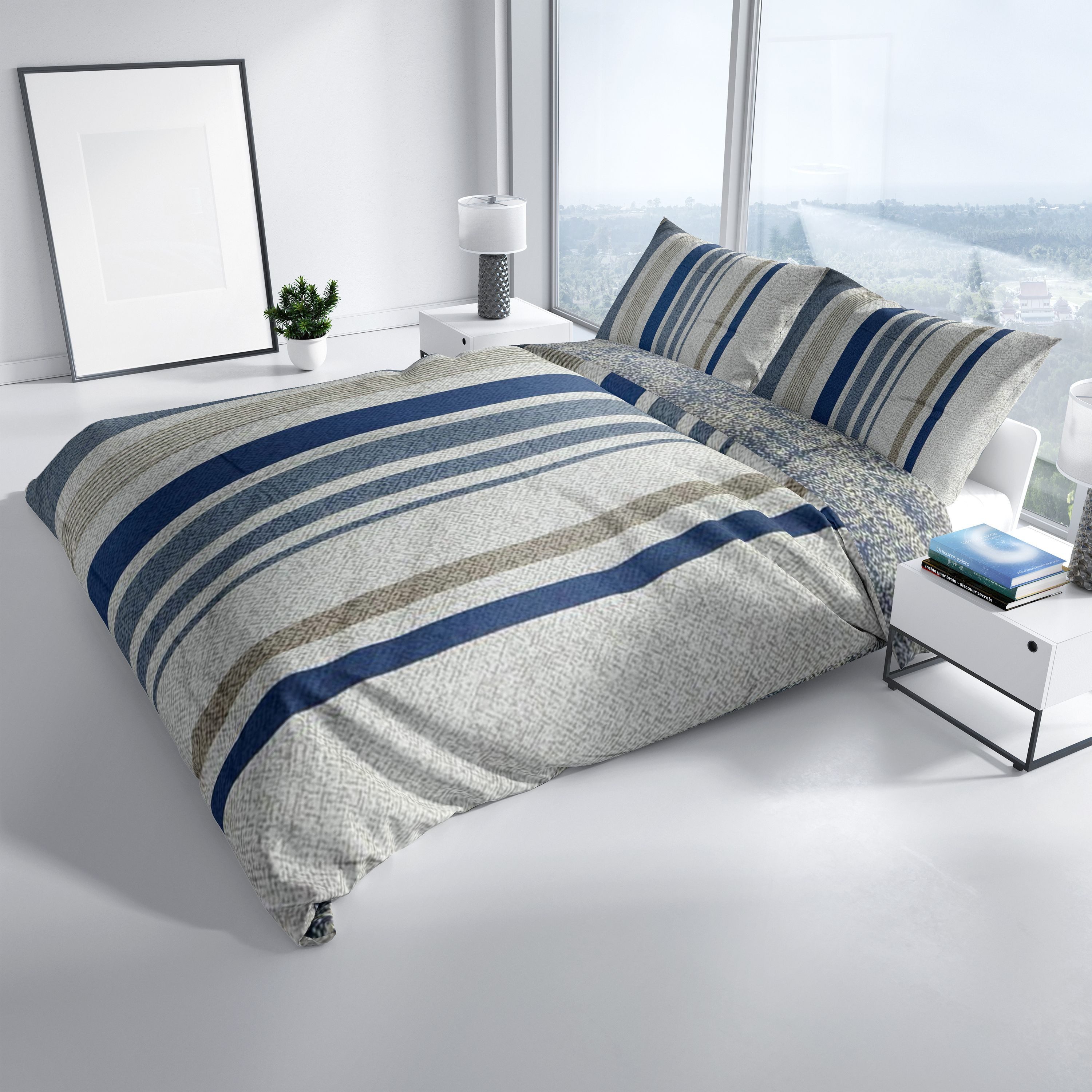 Leonado Vicenti Bettwäsche Allergiker geeignet 135x200 cm, Microfaser, 2 te günstig online kaufen