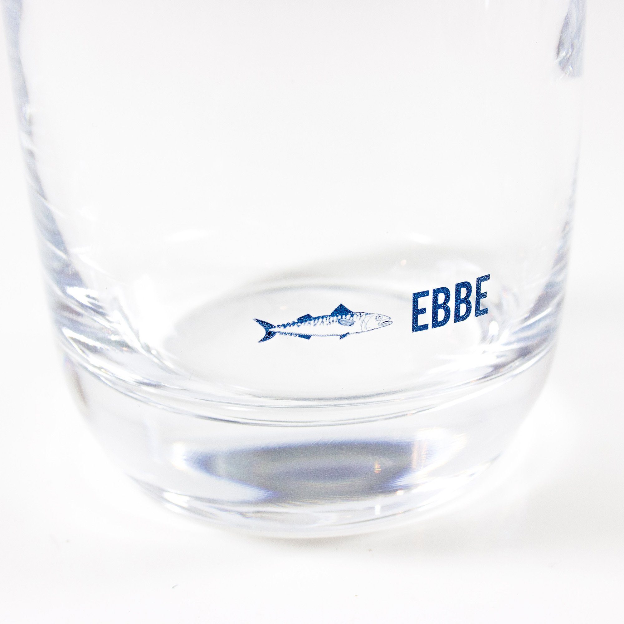 Bow & Hummingbird Longdrinkglas Kristallglas "Ebbe & Flut" made in EU, Kristallglas