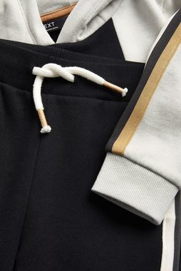 Next Sweatanzug Blockfarben-Kapuzensweatshirt und Jogginghose (2-tlg)