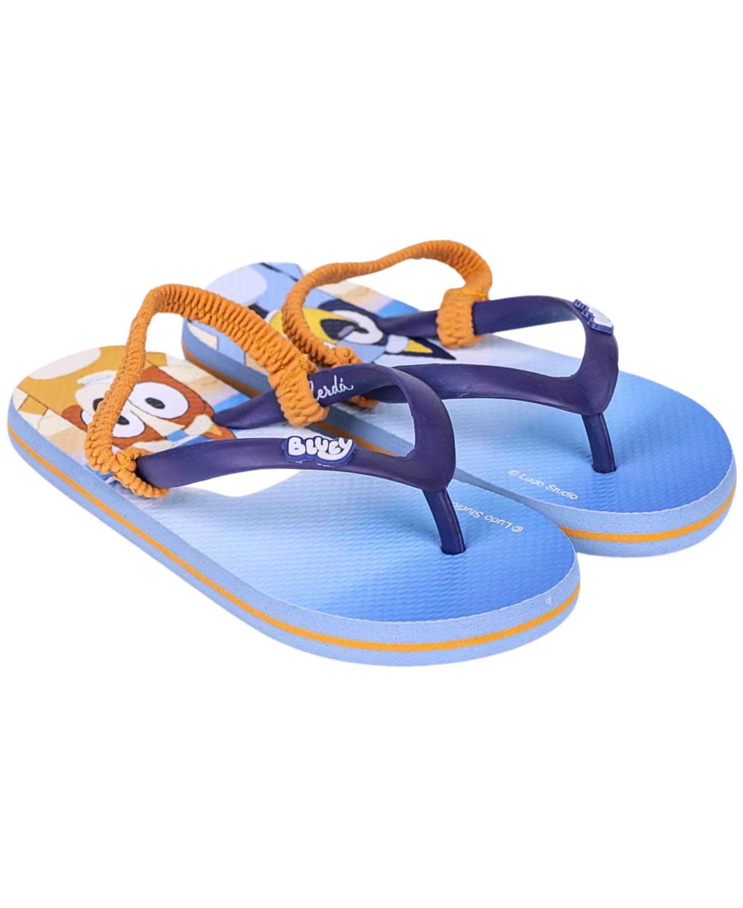 Cerdá Bluey & Bingo Zehentrenner (2-tlg) Kinder Sandalen Größe 24 - 31