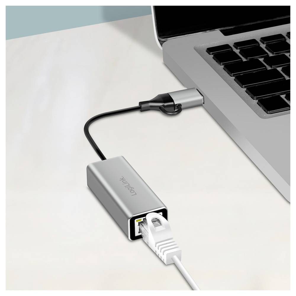 LogiLink USB 2.0 Adapter [1x USB 3.2 Gen 1 Stecker C (USB 3.0) - 1x USB-Adapter