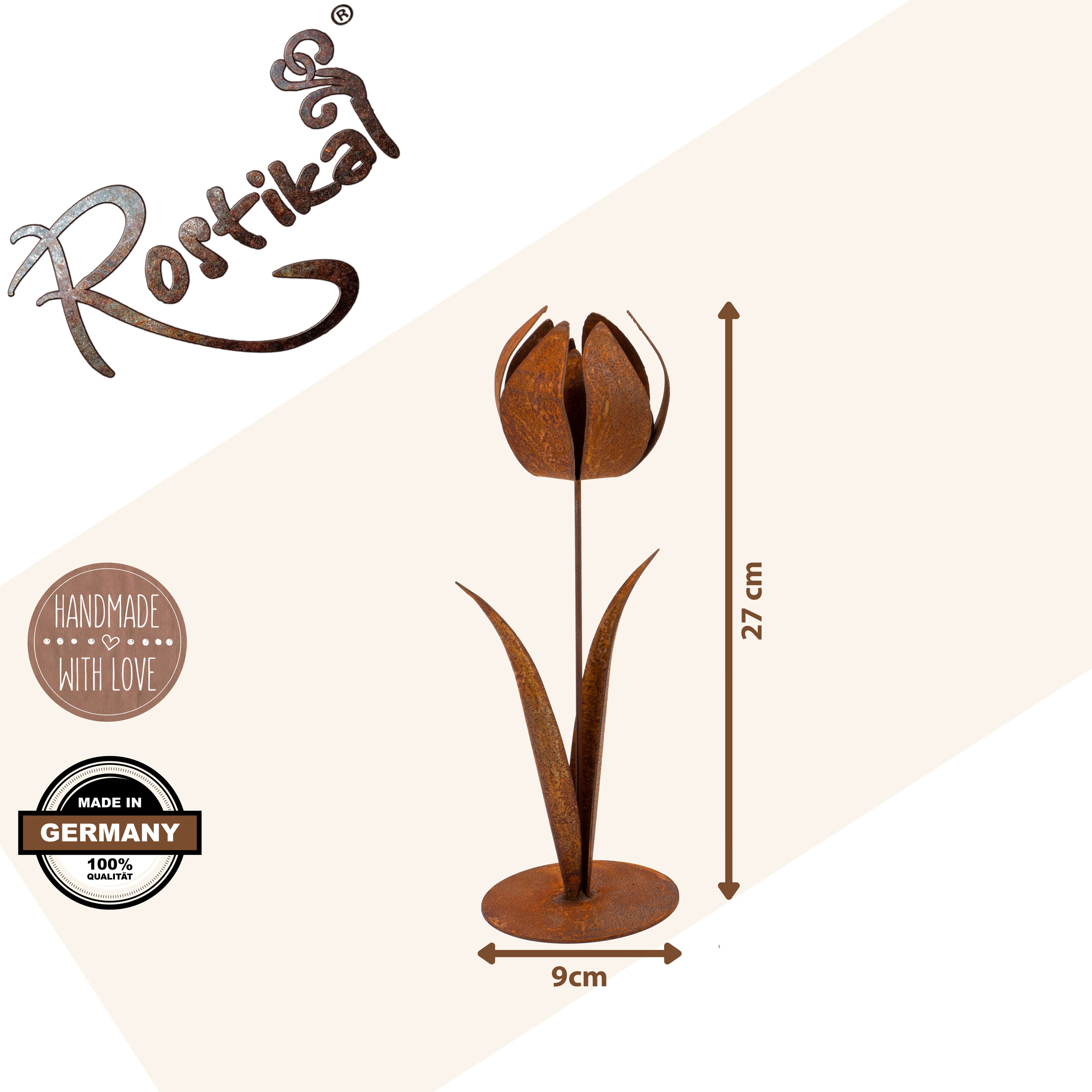 Rostikal Dekofigur Rost Deko Blumen Gartendeko, günstig online kaufen