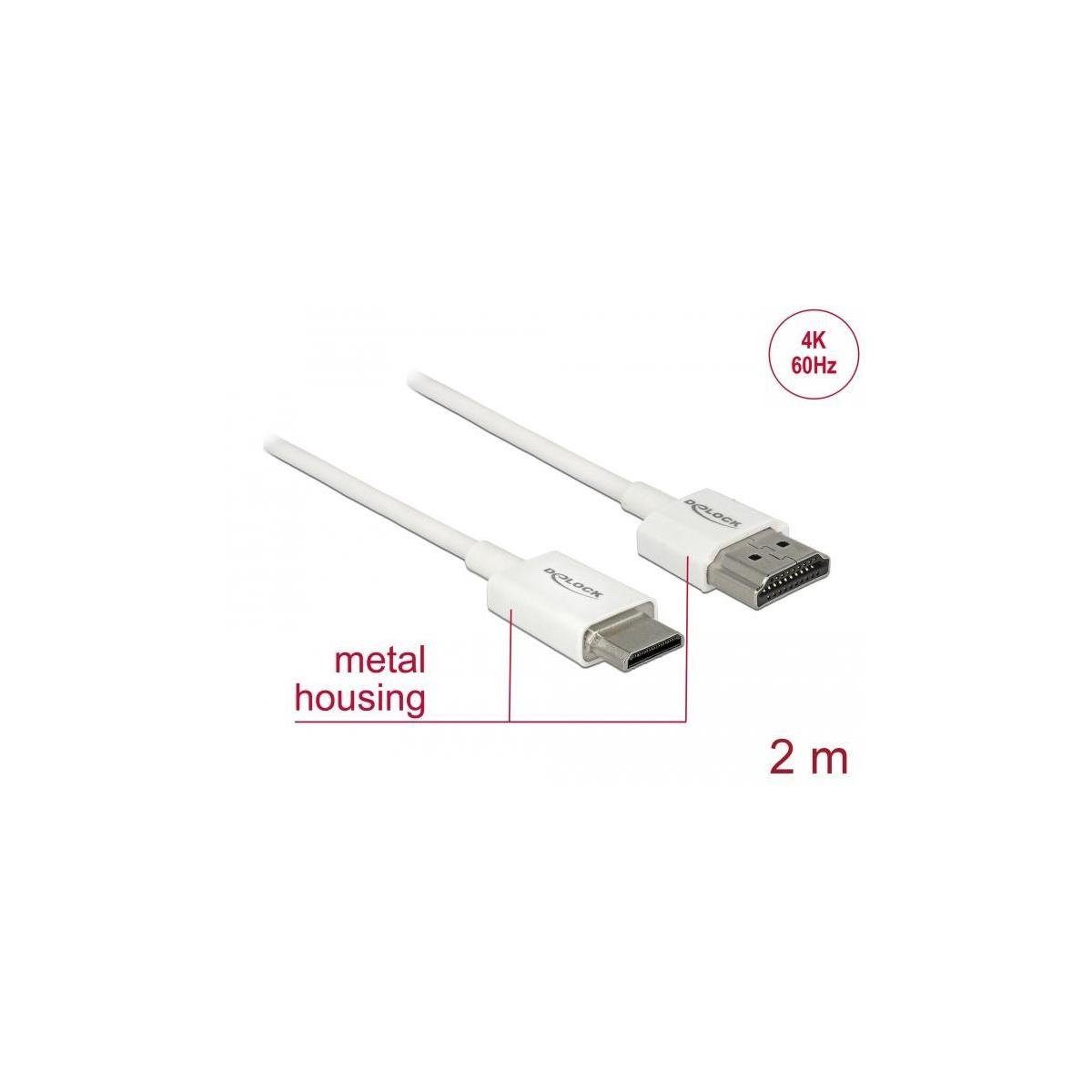 Delock 85144 - Kabel High Speed HDMI mit Ethernet - HDMI-A... Computer-Kabel, HDMI-A, HDMI (200,00 cm)