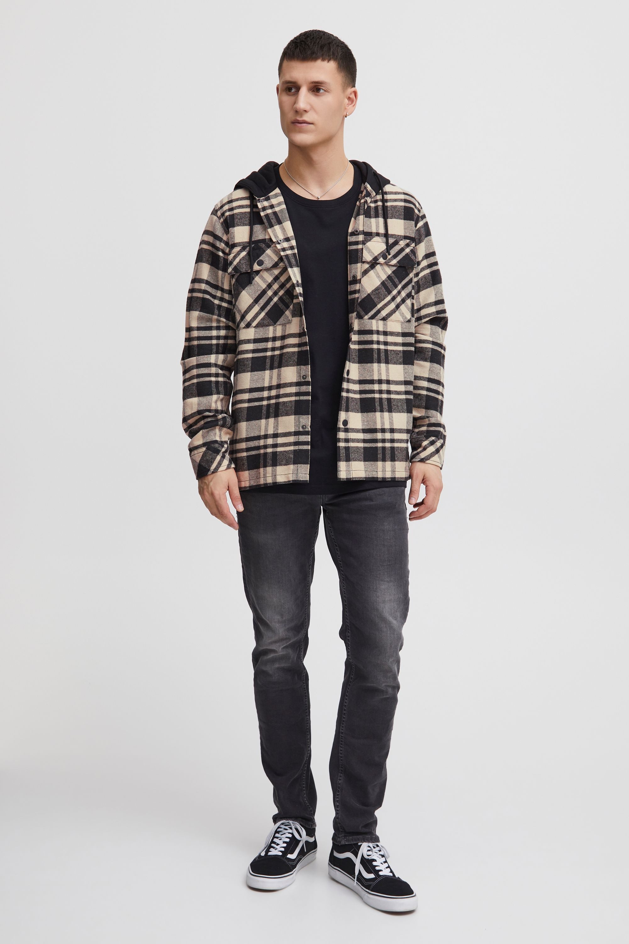 !Solid Langarmhemd SDZachary Modische Jacke