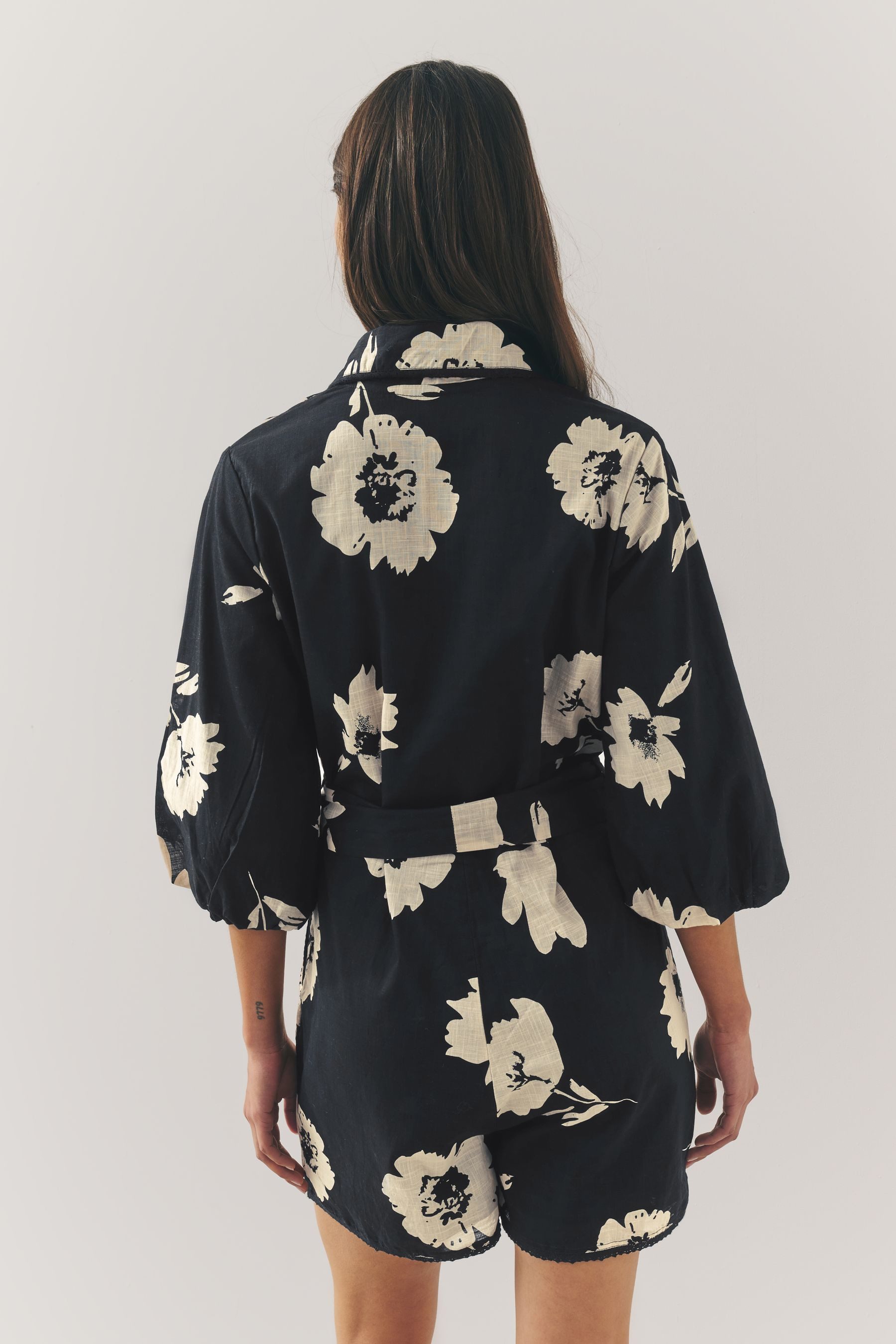 Next Playsuit Mini-Playsuit mit Puffärmeln und günstig online kaufen