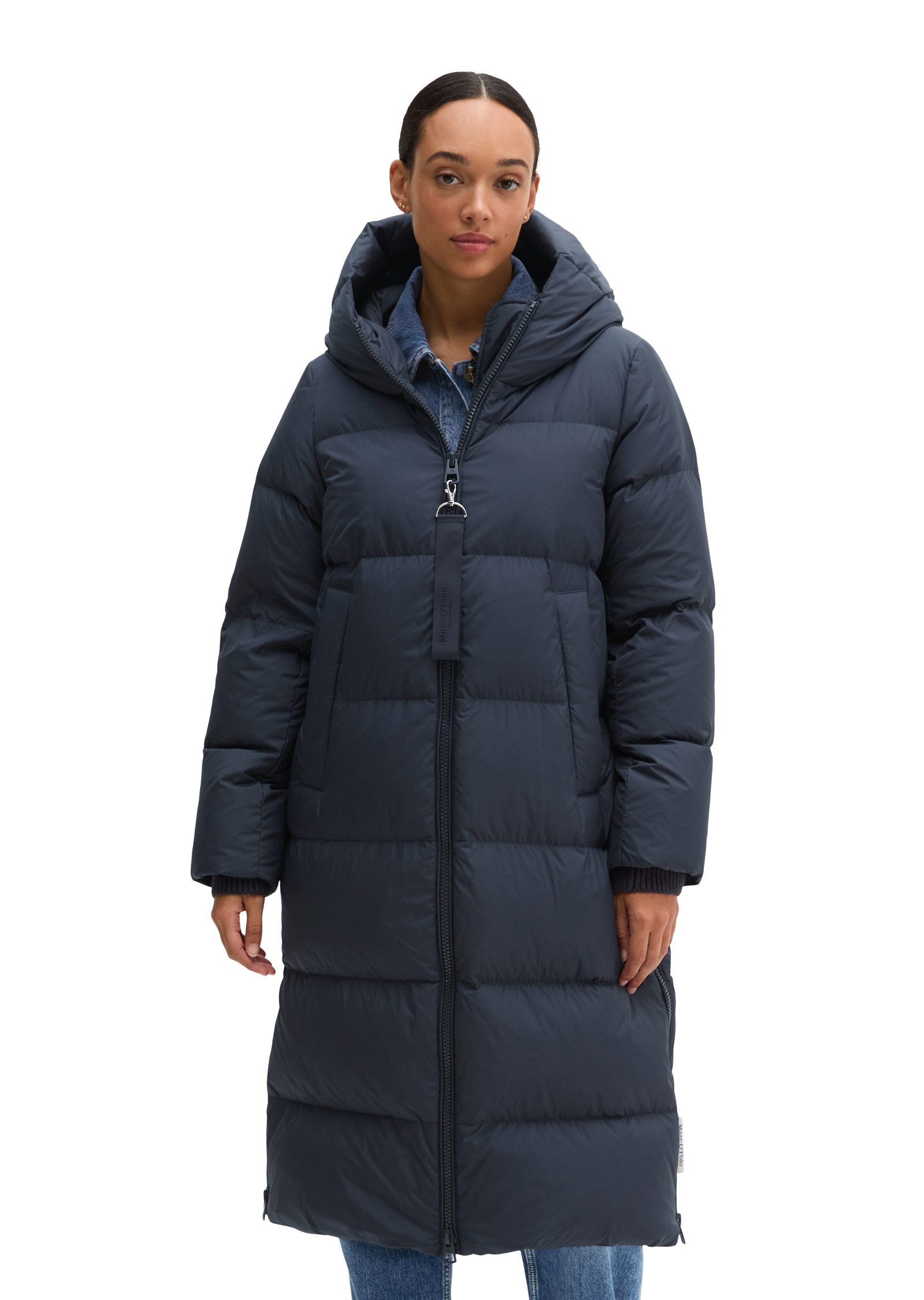 Marc O'Polo Daunenmantel mit 2Way-Zip und seitlichen Reißverschlüssen
