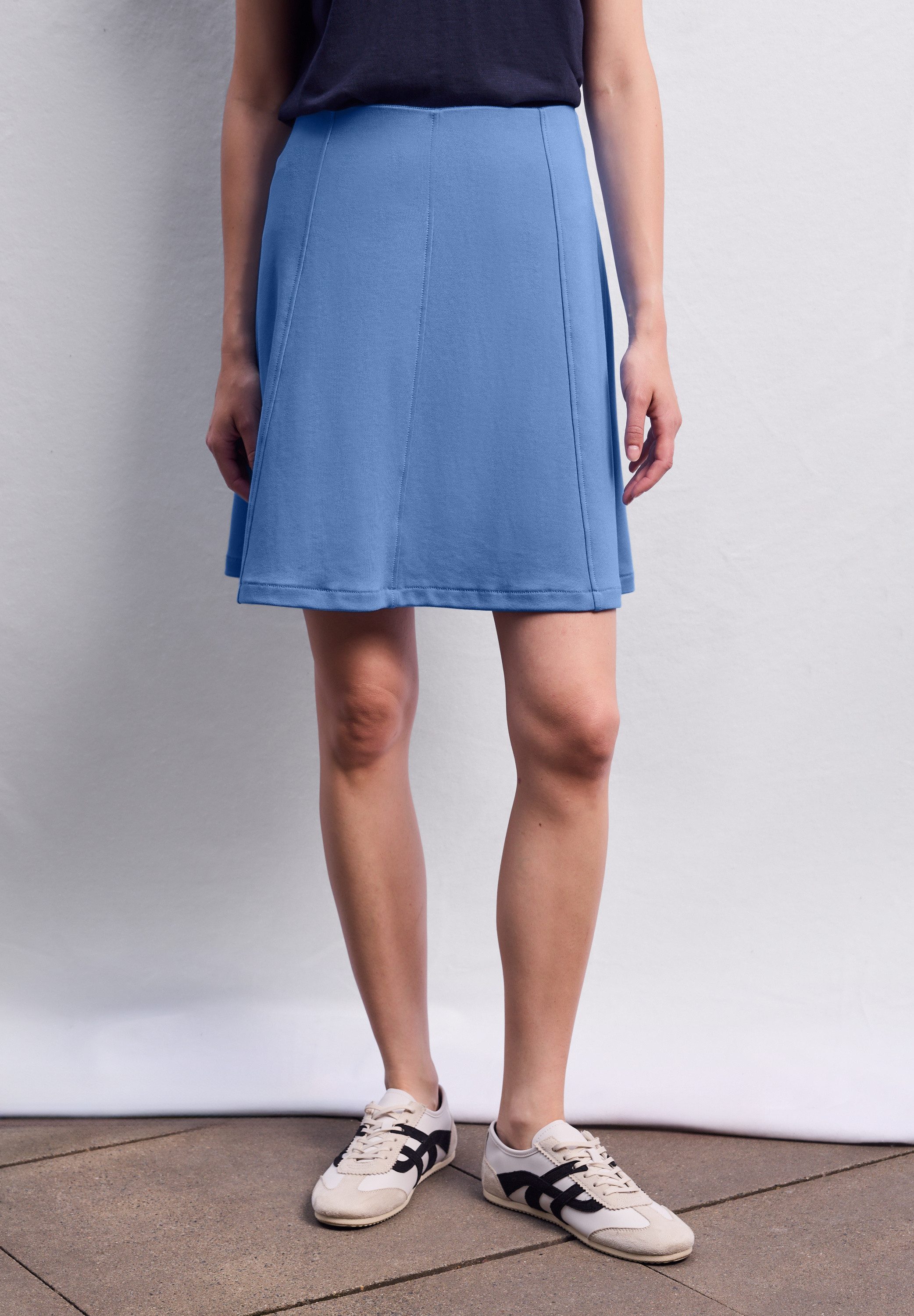 STREET ONE STUDIO Minirock mit Bügelfalte