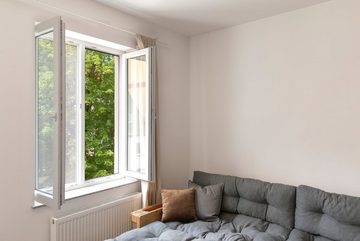 SCHELLENBERG Fliegengitter-Gewebe aus Fiberglas, Insektenschutz Rolle für Fenster und Tür, 100 x 120 cm, 57203