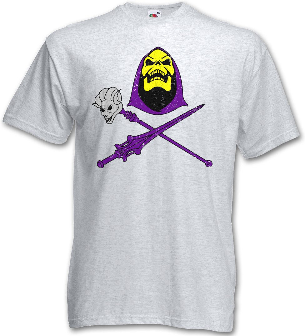 Urban Backwoods Print-Shirt Skeletor Skull & Weapons Herren T-Shirt Masters günstig online kaufen