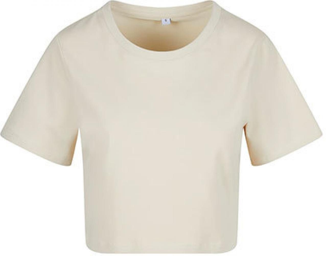 New Morning Studios Tanktop Ladies Cropped Tee Damen T-Shirt bauchfrei