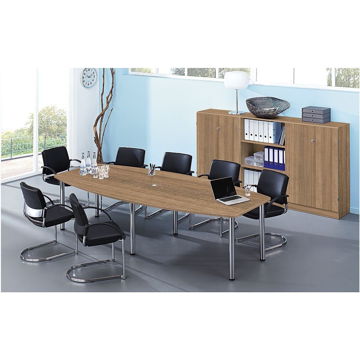 HAMMERBACHER Konferenztisch Chicago, B 280 cm, günstig online kaufen